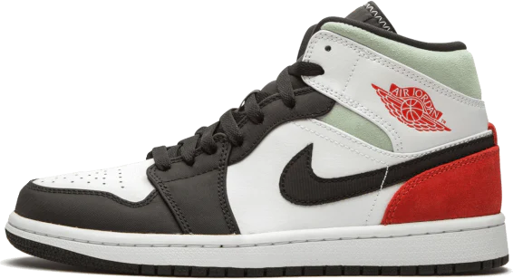Nike Air Jordan 1 Mid SE Union Black Toe Rood
