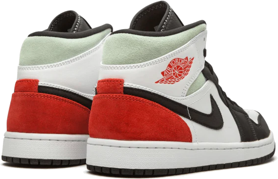 Nike Air Jordan 1 Mid SE Union Black Toe Rood