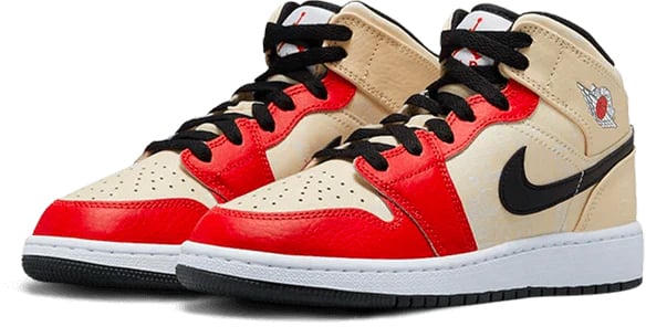 Nike Air Jordan 1 Mid Dunk Contest Rood