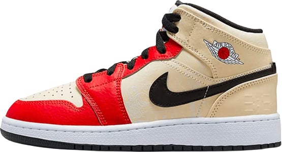 Nike Air Jordan 1 Mid Dunk Contest Rood