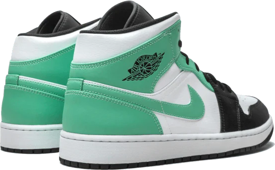 Nike Jordan 1 Mid Tropical Twist Igloo GS Blauw