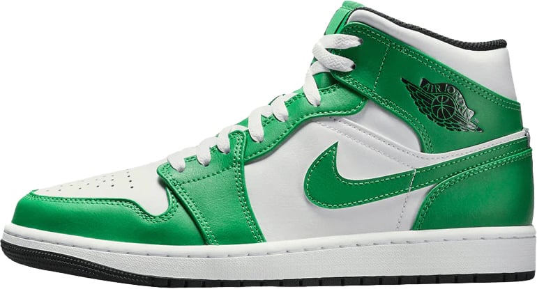 Nike Jordan 1 Mid Lucky Green Groen