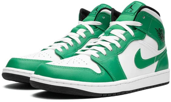Nike Jordan 1 Mid Lucky Green Groen