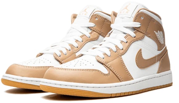 Nike Jordan 1 Mid Tan Gum Beige