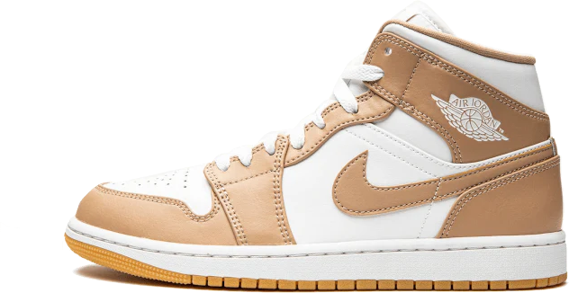 Nike Jordan 1 Mid Tan Gum Beige