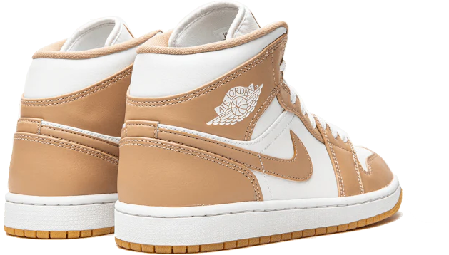 Nike Jordan 1 Mid Tan Gum Beige