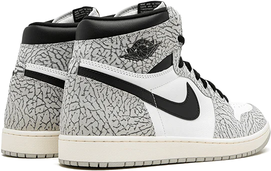 Nike Jordan 1 Retro High OG White Cement Grijs