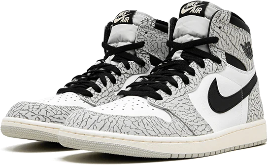 Nike Jordan 1 Retro High OG White Cement Grijs