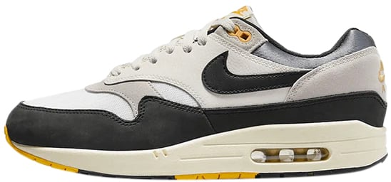 Nike Nike Air Max 1 Athletic Department Light Bone University Gold Zwart