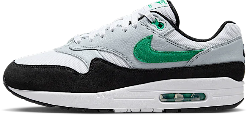 Nike Nike Air Max 1 White Black Stadium Green Groen