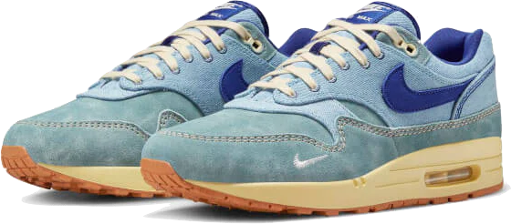 Nike Nike Air Max 1 PRM Dirty Denim Blauw
