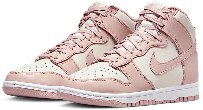 Nike Nike Dunk High Pink Oxford Roze