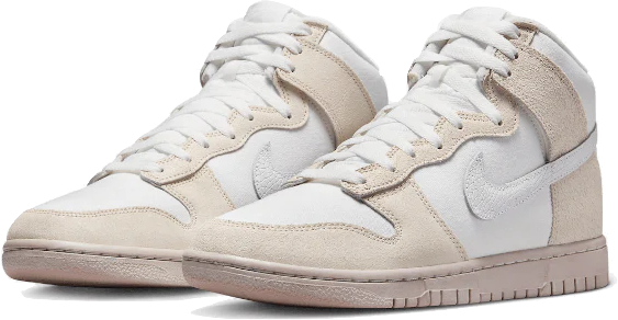 Nike Nike Dunk High Retro PRM Cracked Leather Swoosh Divers