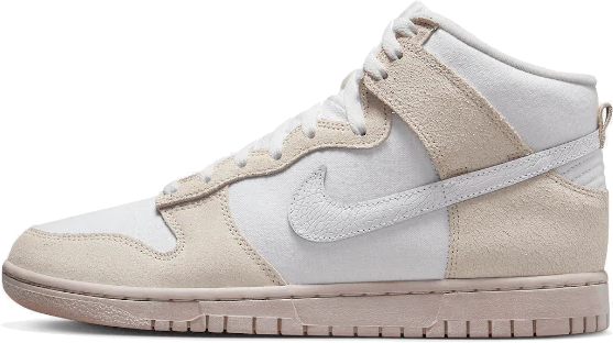 Nike Nike Dunk High Retro PRM Cracked Leather Swoosh Divers