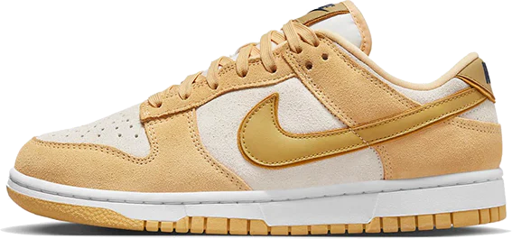 Nike Nike Dunk Low Celestial Gold Suede Geel