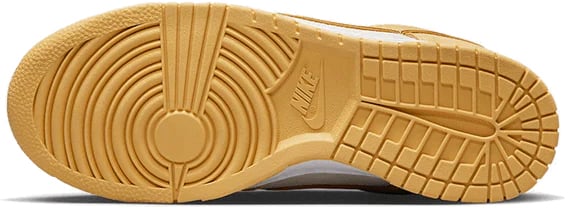 Nike Dunk Low Celestial Gold Suede Geel