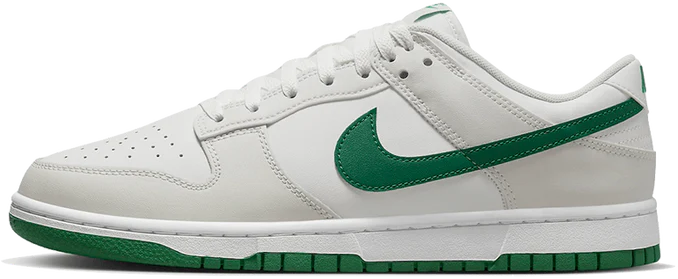 Nike Nike Dunk Low Retro Summit White Malachite Groen