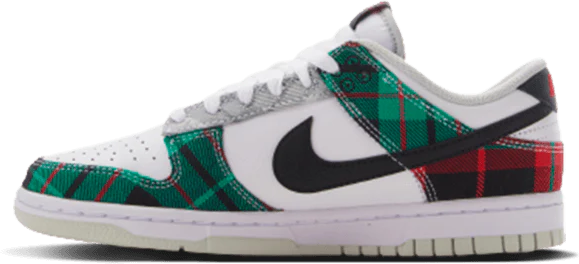 Nike Nike Dunk Low Tartan Plaid Groen