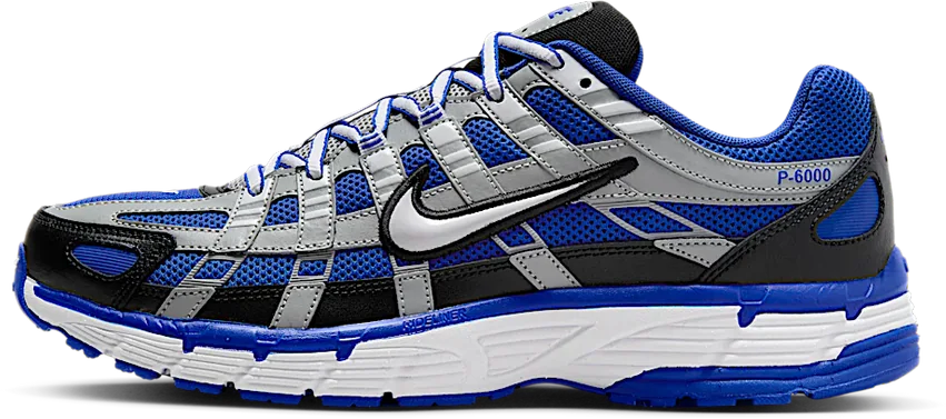 Nike Nike P-6000 Racer Blue Flat Silver Blauw