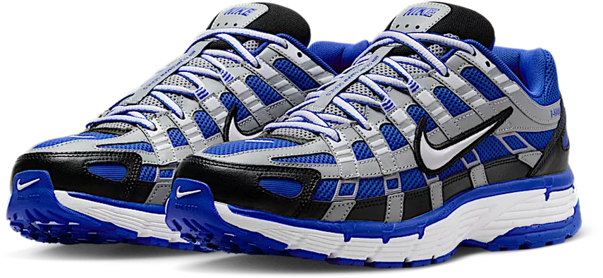 Nike Nike P-6000 Racer Blue Flat Silver Blauw