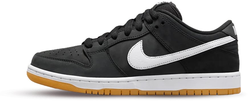 Nike Nike SB Dunk Low Pro Black Gum Zwart