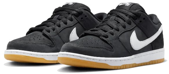 Nike Nike SB Dunk Low Pro Black Gum Zwart