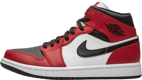 Nike Jordan 1 Mid Chicago Toe Divers