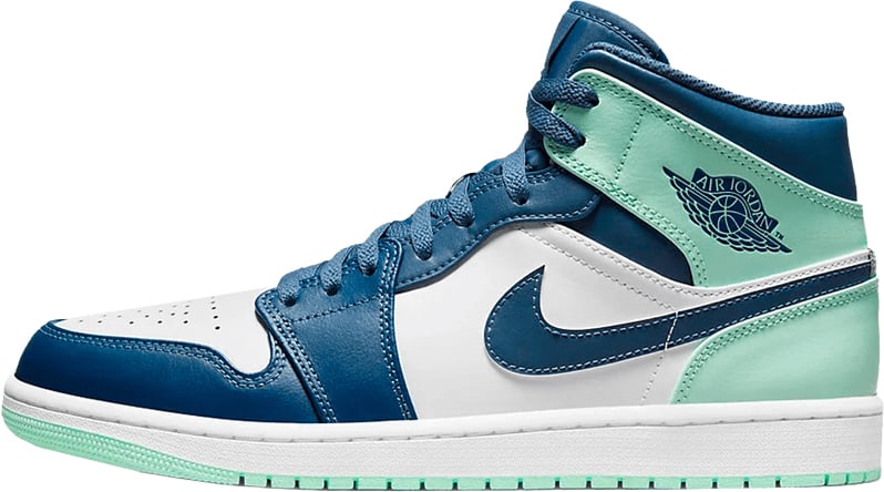 Nike Jordan 1 Mid Mystic Navy Mint Foam Divers