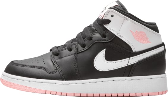 Nike Jordan 1 Mid Arctic Pink Black (GS) Divers