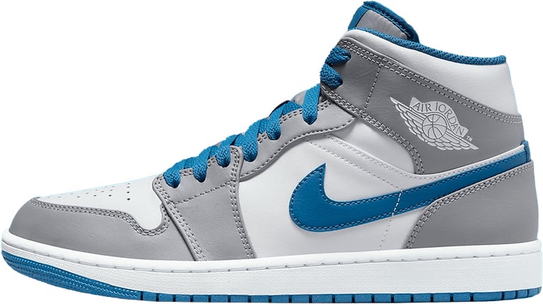 Nike Jordan 1 Mid True Blue Divers