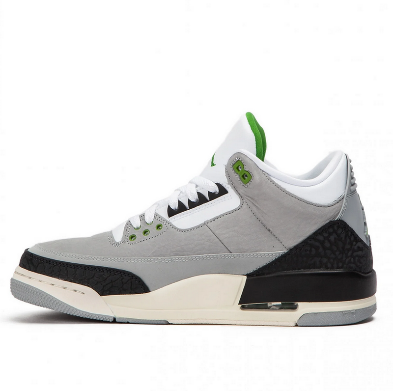 Nike Air Jordan 3 Retro Chlorophyll Zwart