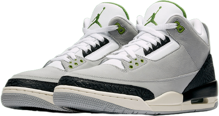Nike Air Jordan 3 Retro Chlorophyll Zwart
