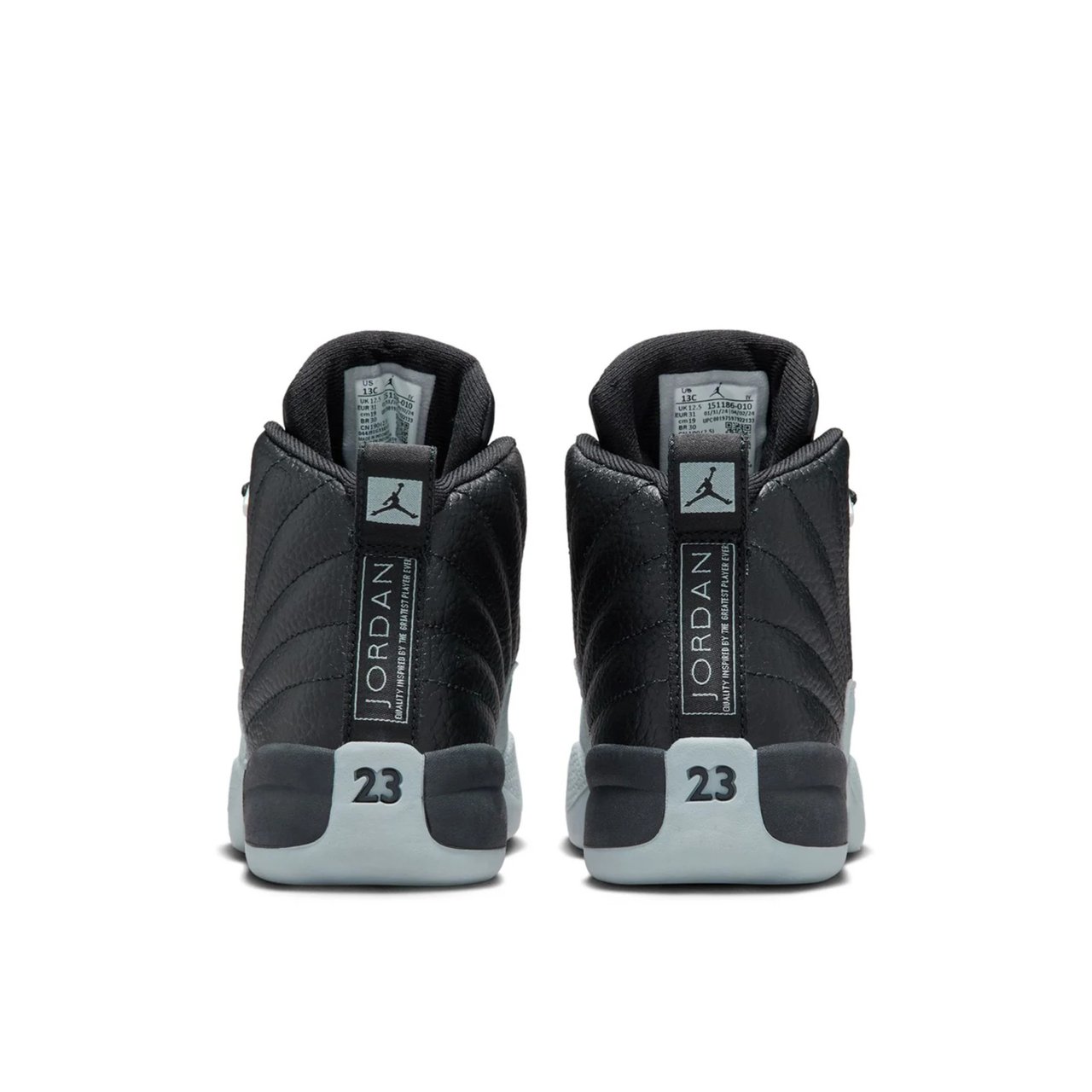 Nike Air Jordan 12 Retro Barons Enfant et Bébé Zwart