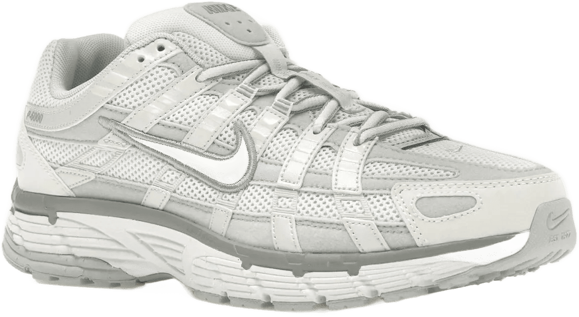 Nike P-6000 Summit White Pure Platinum Wit