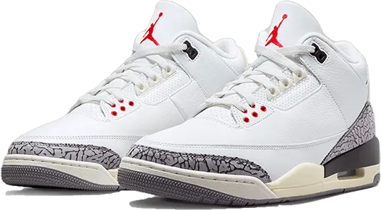 Nike Air Jordan 3 Retro White Cement Reimagined Wit