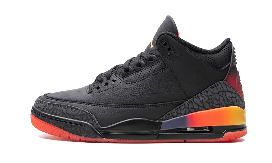 Nike Air Jordan 3 Retro J Balvin Rio Zwart