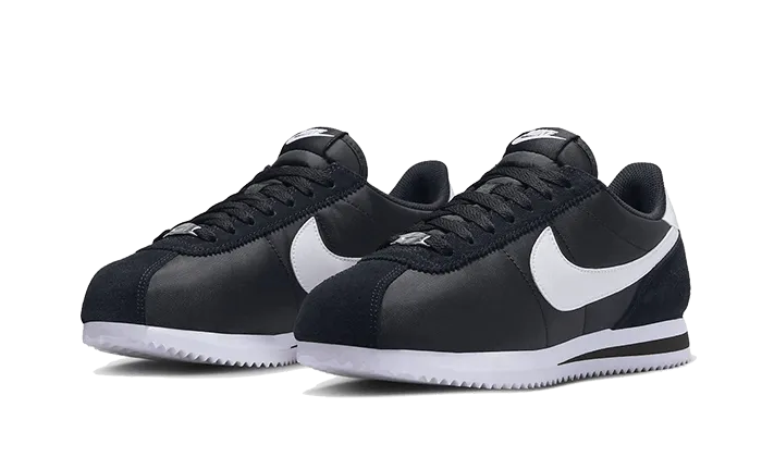 Nike Cortez Nylon Black White Zwart