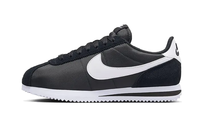 Nike Cortez Nylon Black White Zwart