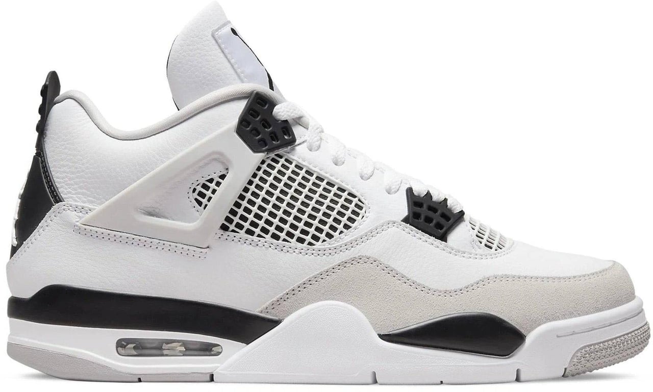 Nike Jordan 4 Retro Military Black Zwart