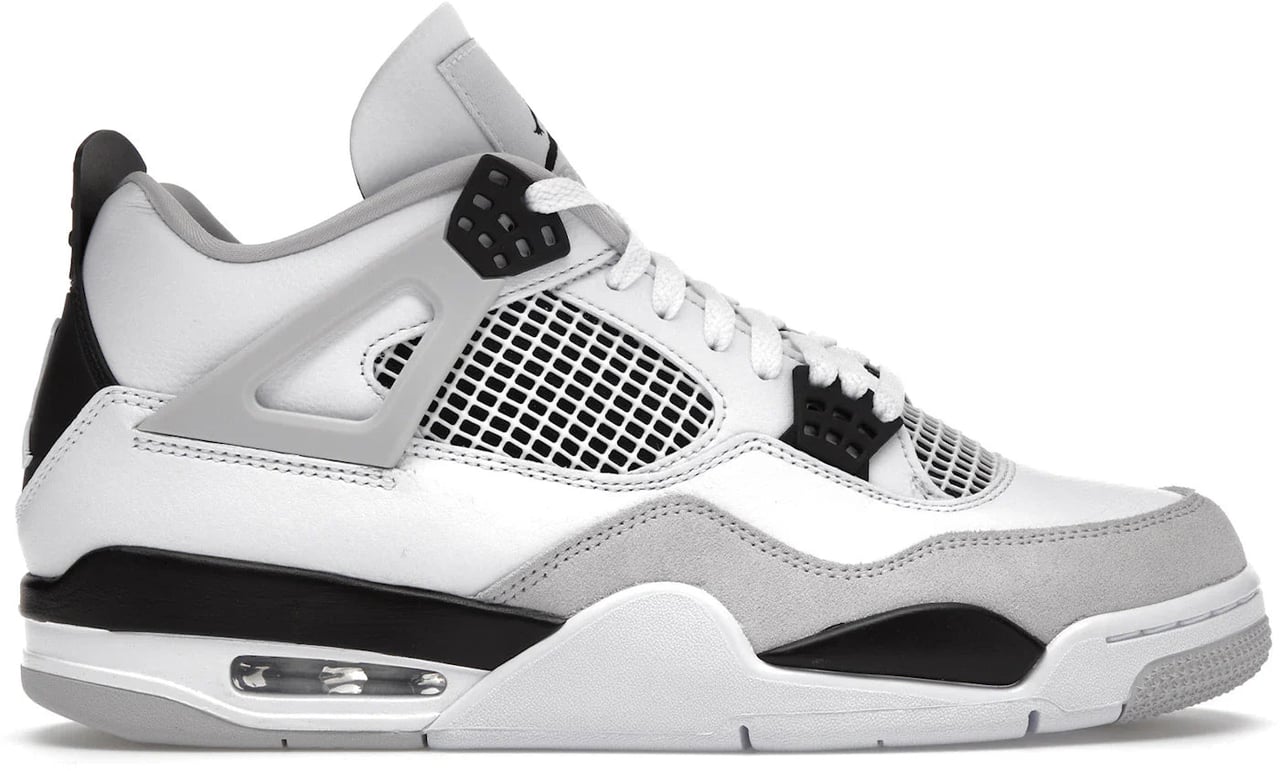 Nike Jordan 4 Retro Military Black Zwart