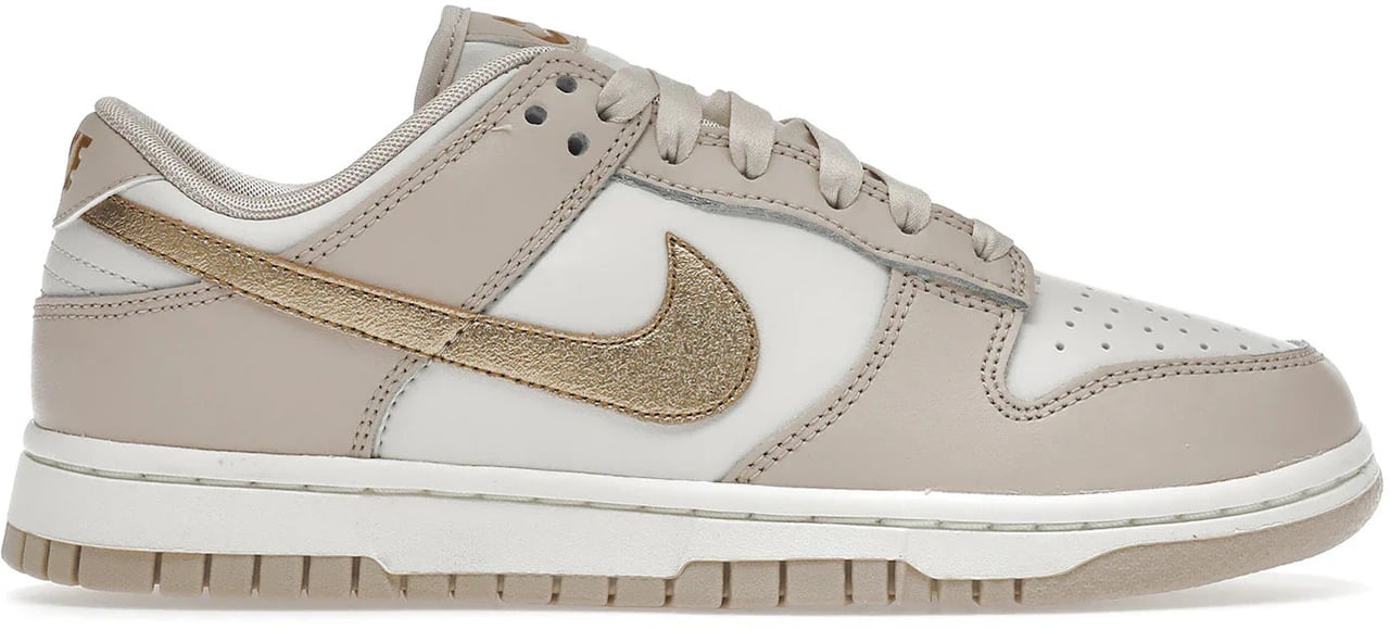 Nike Dunk Low Phantom Metallic Gold (Women's) Wit