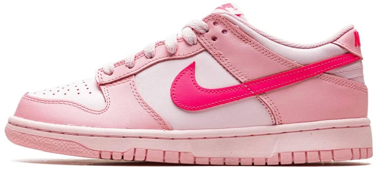 Nike Nike Dunk Low Triple Pink (GS) Roze