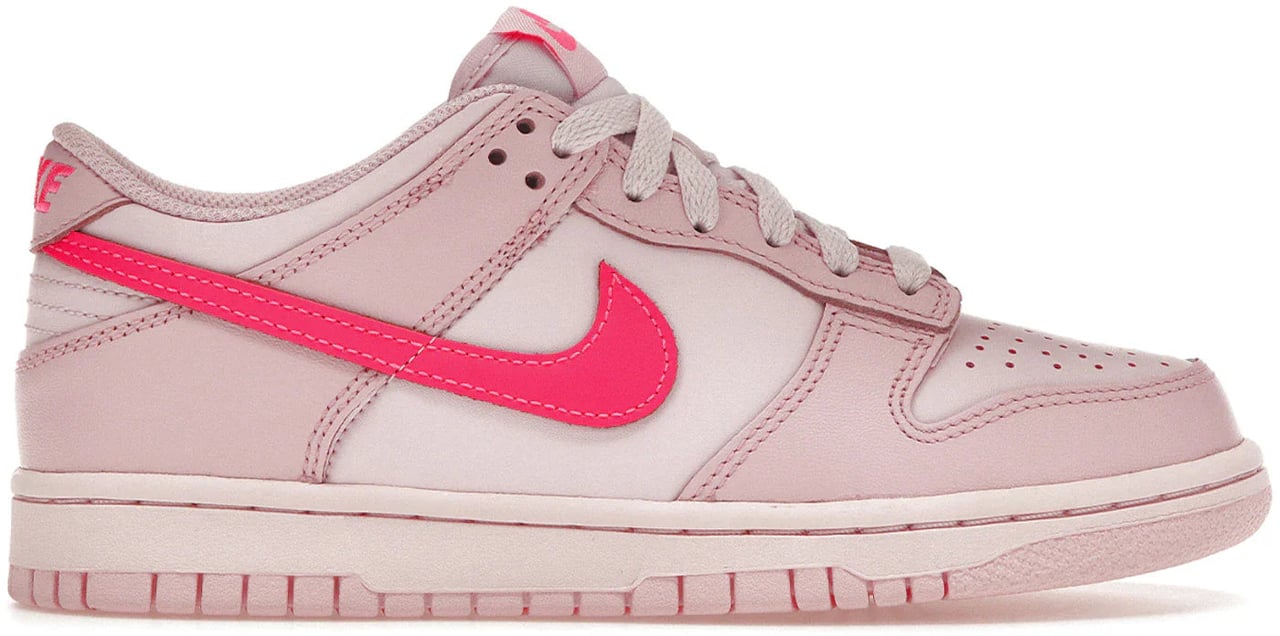 Nike Dunk Low Triple Pink (GS) Roze
