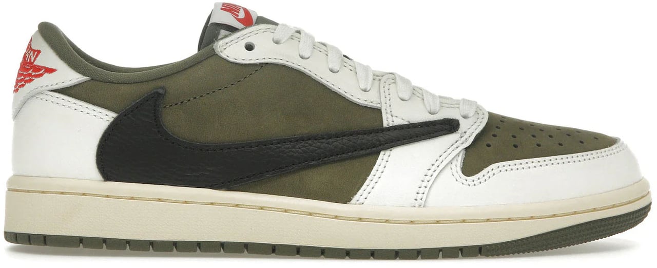 Nike Jordan 1 Retro Low OG SP Travis Scott Medium Olive Groen