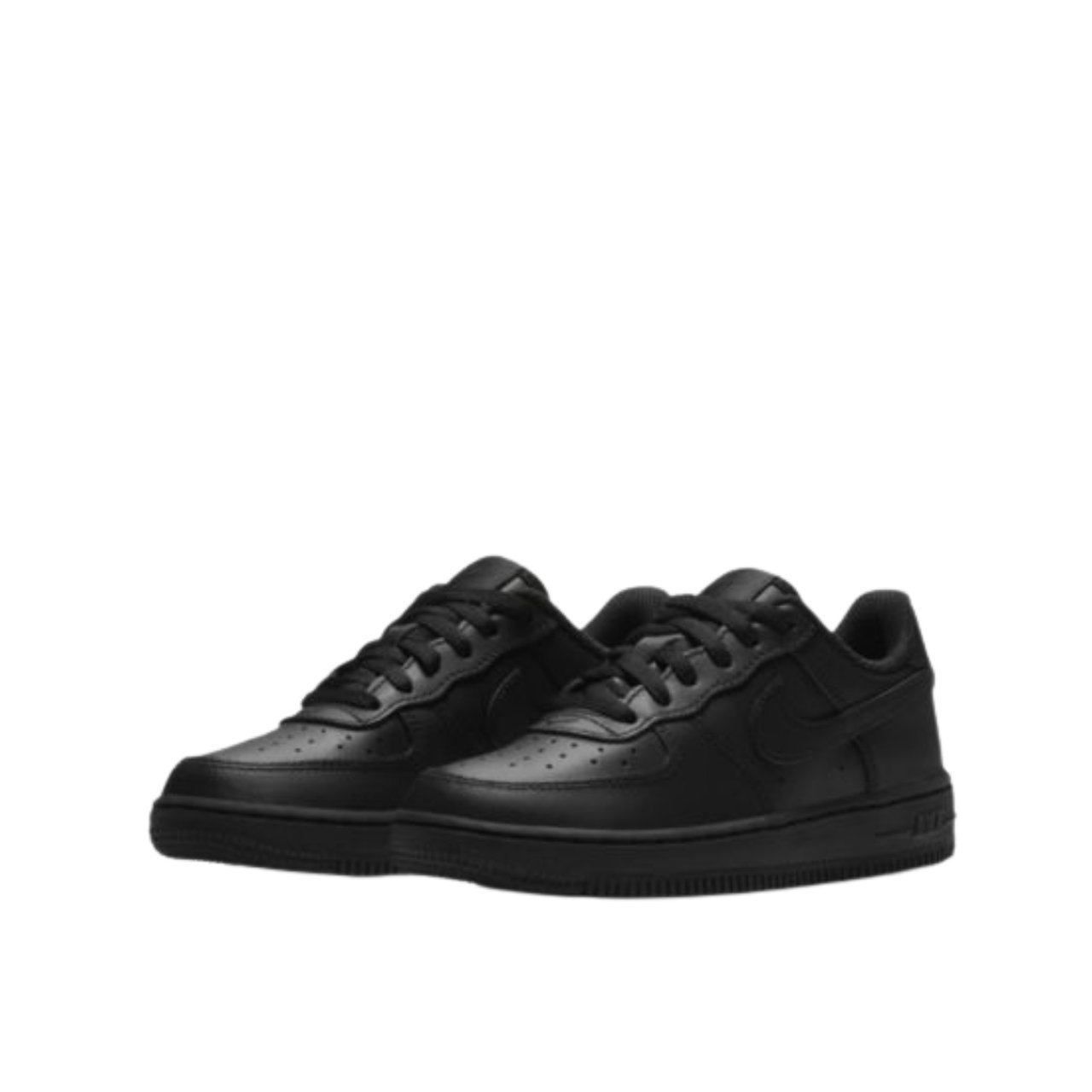 Nike Nike Air Force 1 Low Triple Black (2017) Enfant et Bébé Zwart