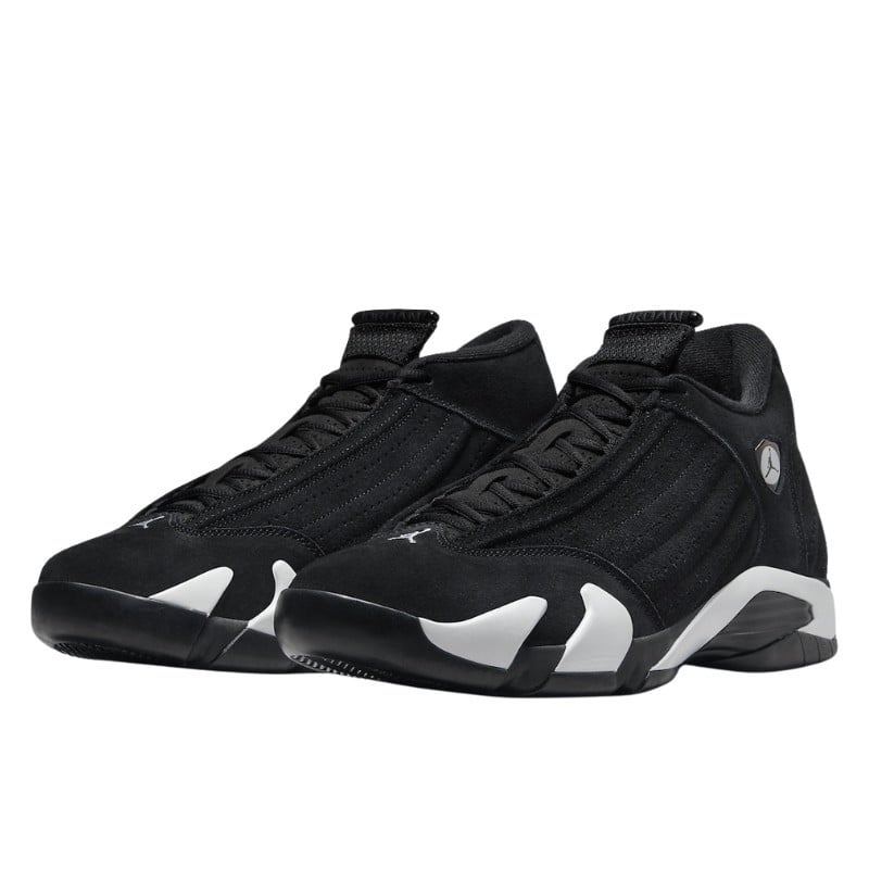 Nike Air Jordan 14 Retro Black White Zwart