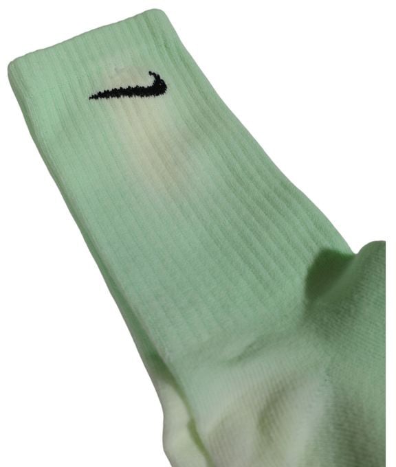Nike Green Cotton Socks Groen