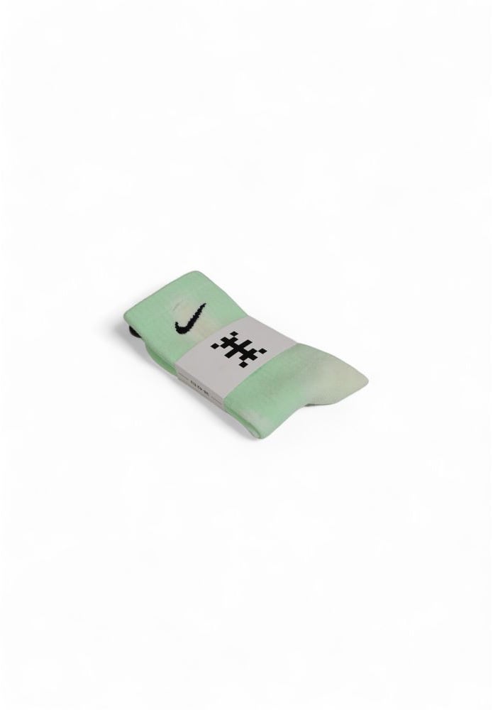 Nike Green Cotton Socks Groen