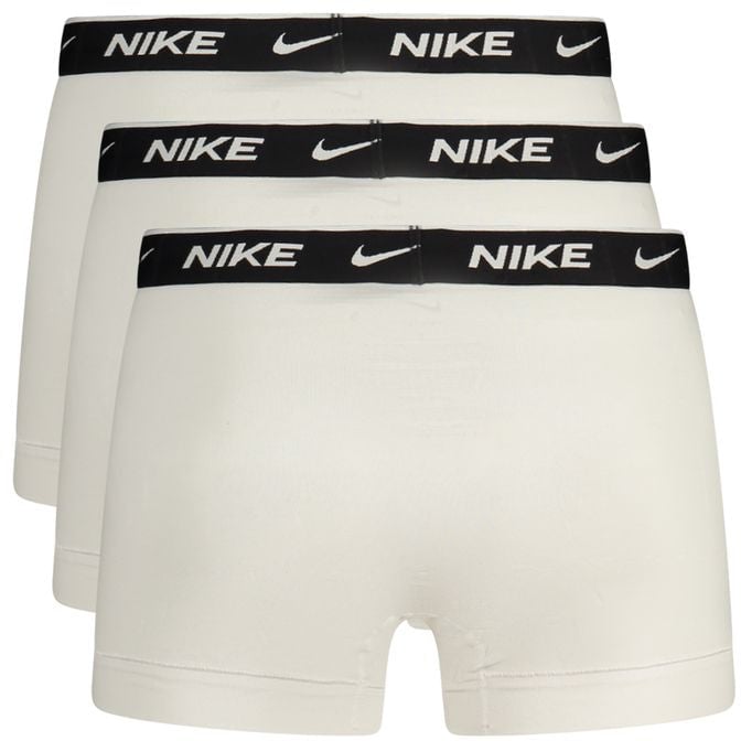 Nike White Cotton Men's Boxer Short Wit