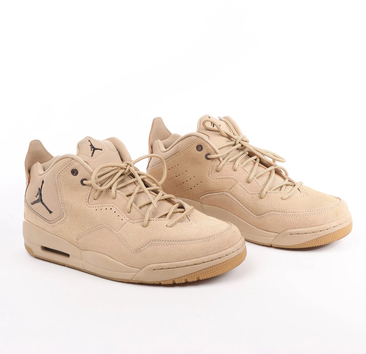Nike Nike JORDAN COURTSIDE Suede x Fabric Sneakers in Beige, Size 42.5 EU Beige